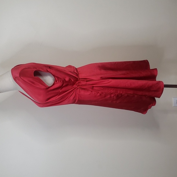 NWT Princess Polly Red Emily Mini Dress 12 - Picture 2 of 8